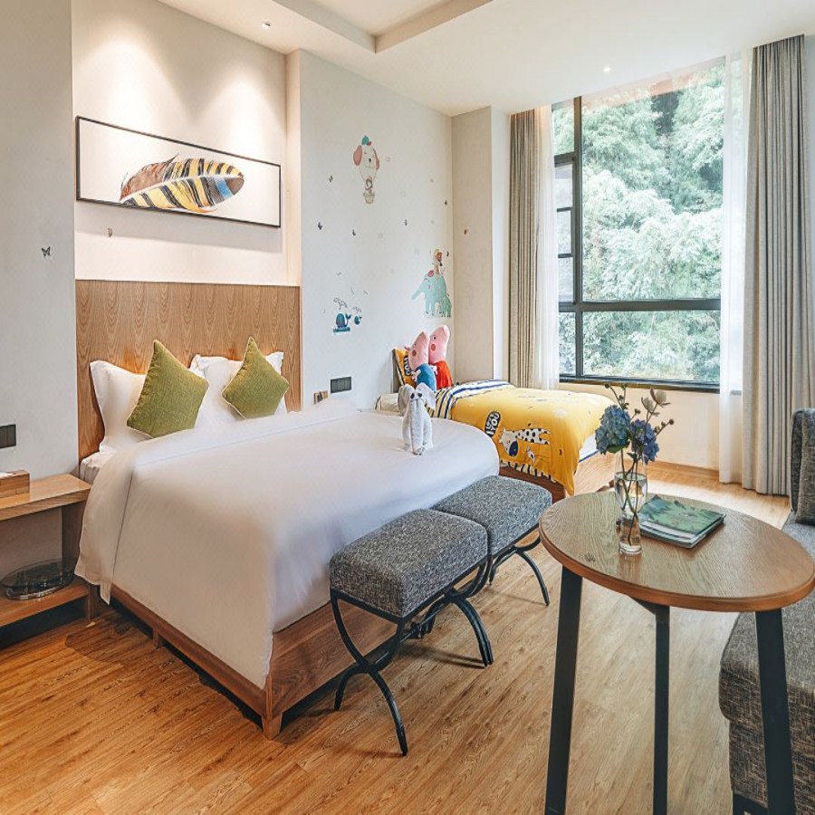 ما هي أهمية نظام التحكم الذكي في نزلاء الفندق لبناء الفندق؟